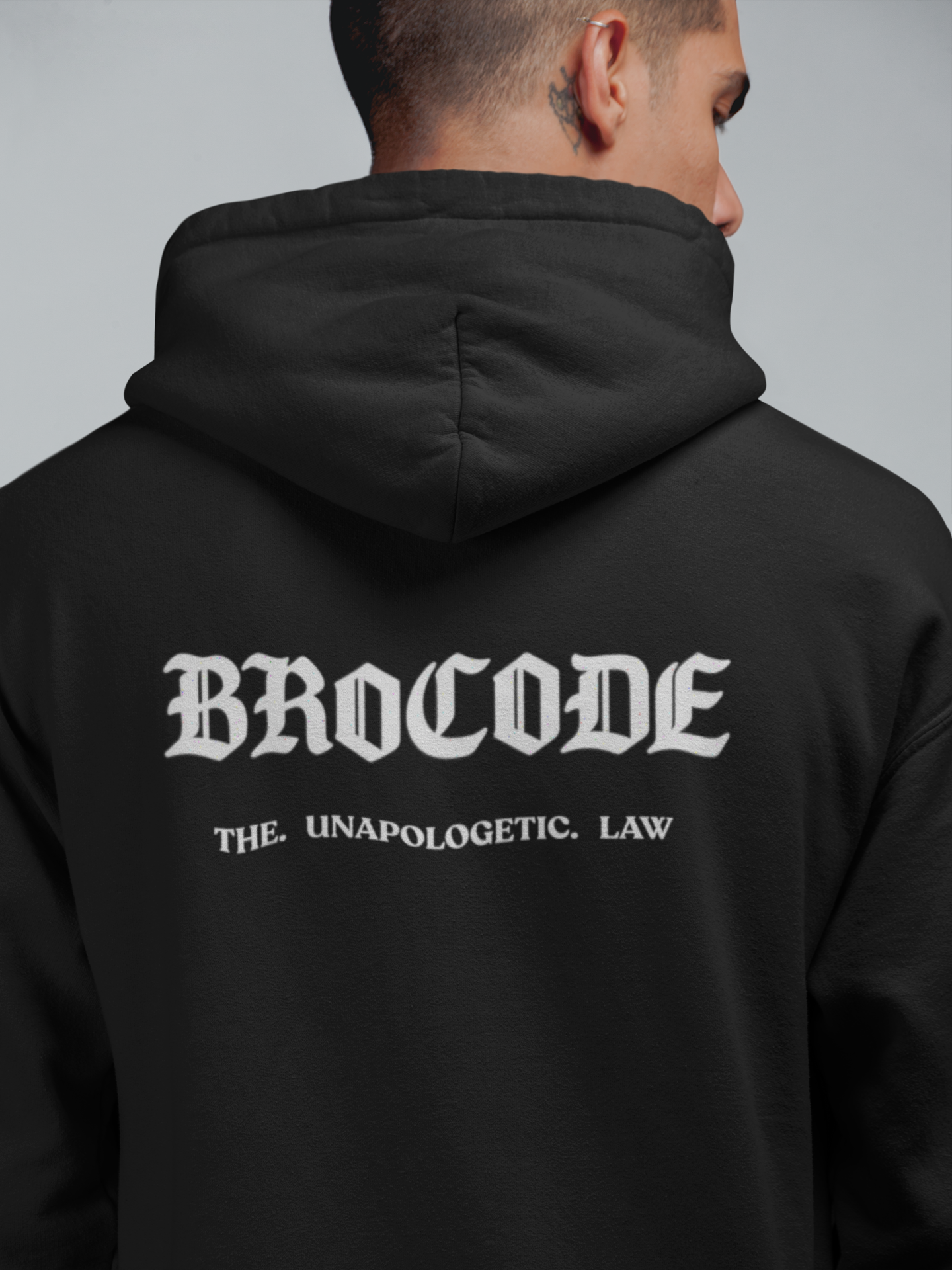Brocode. The Unapologetic Law  |Premium Hoodie | 350gsm