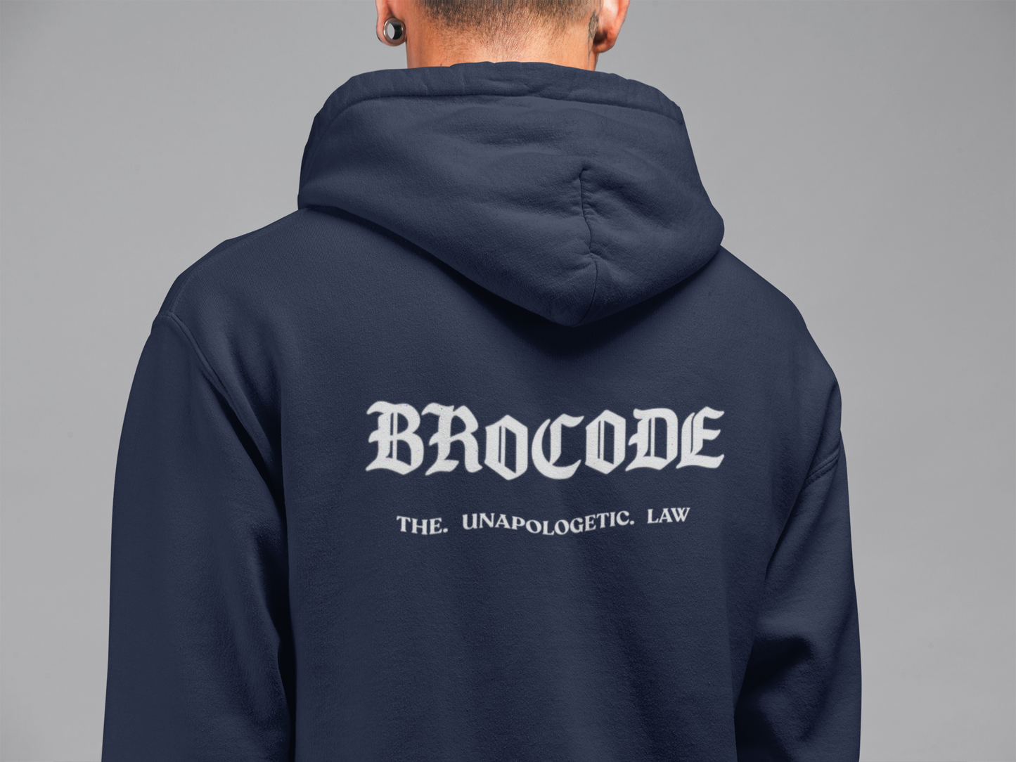 Brocode. The Unapologetic Law  |Premium Hoodie | 350gsm