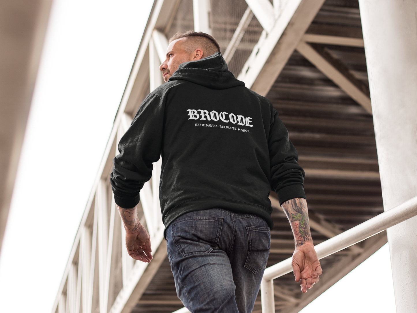 Dad==> The Epitome of Brocode. |Premium Hoodie | 350gsm | Heavyduty